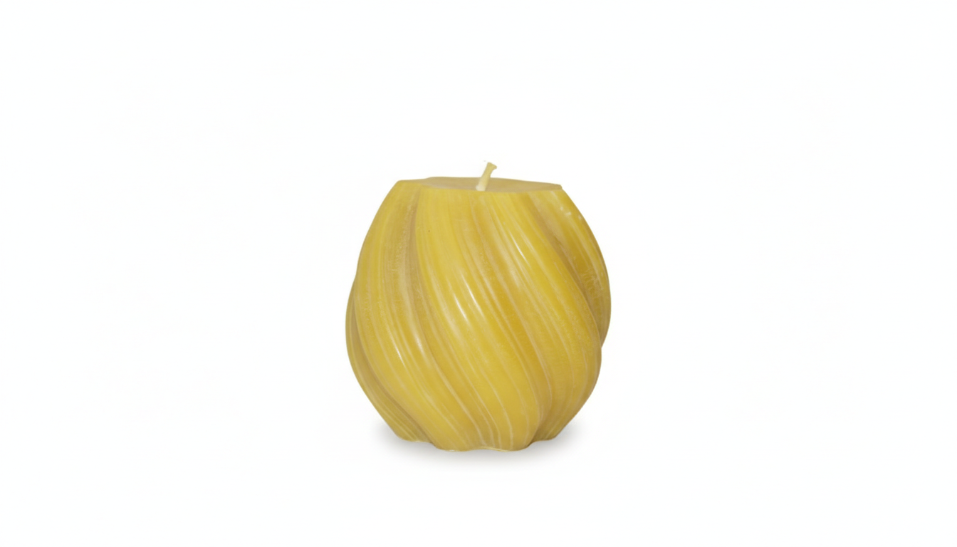 Krulladboll bivaxljus