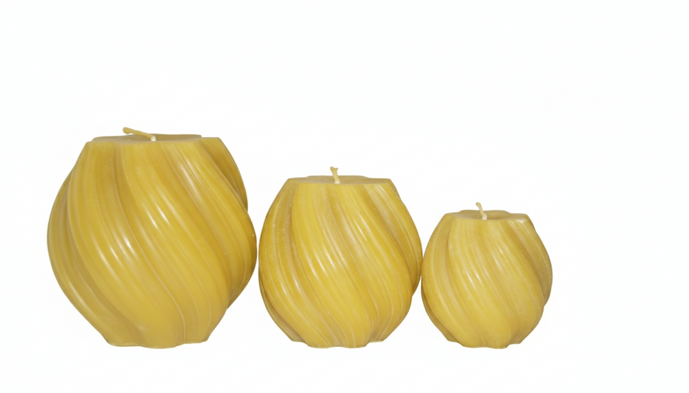 Krulladboll bivaxljus
