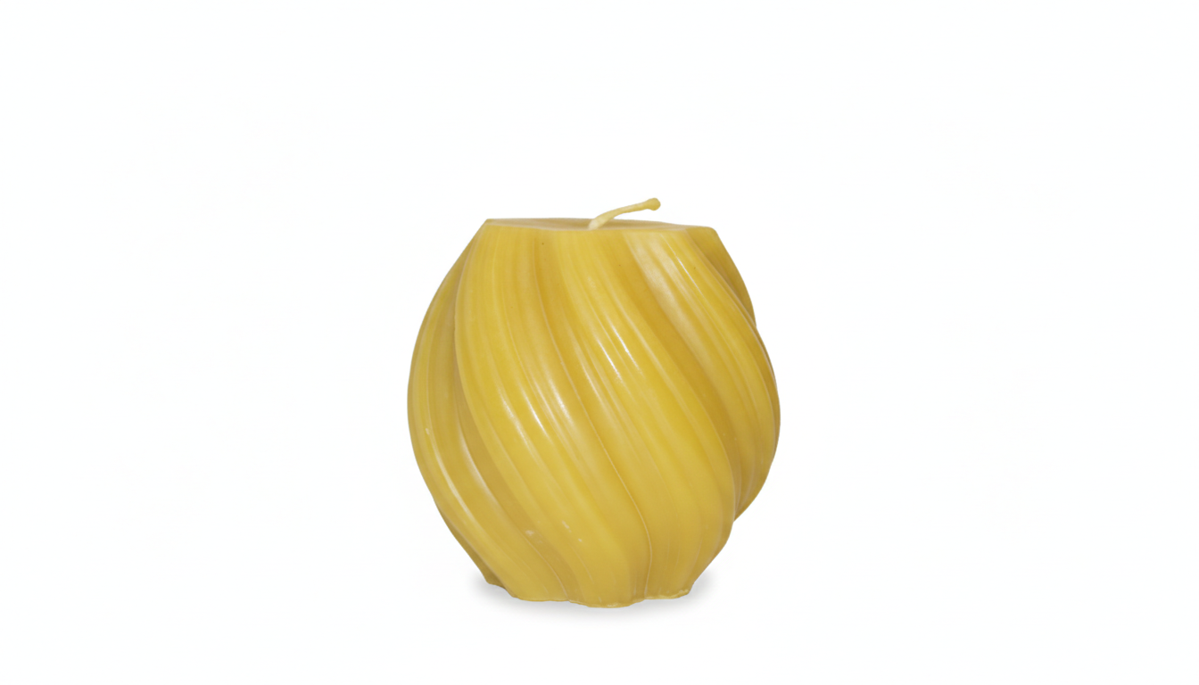 Krulladboll bivaxljus